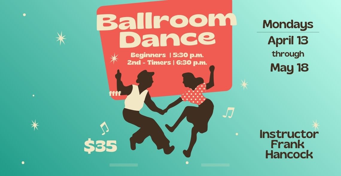 Couples dancing in ballroom dance class