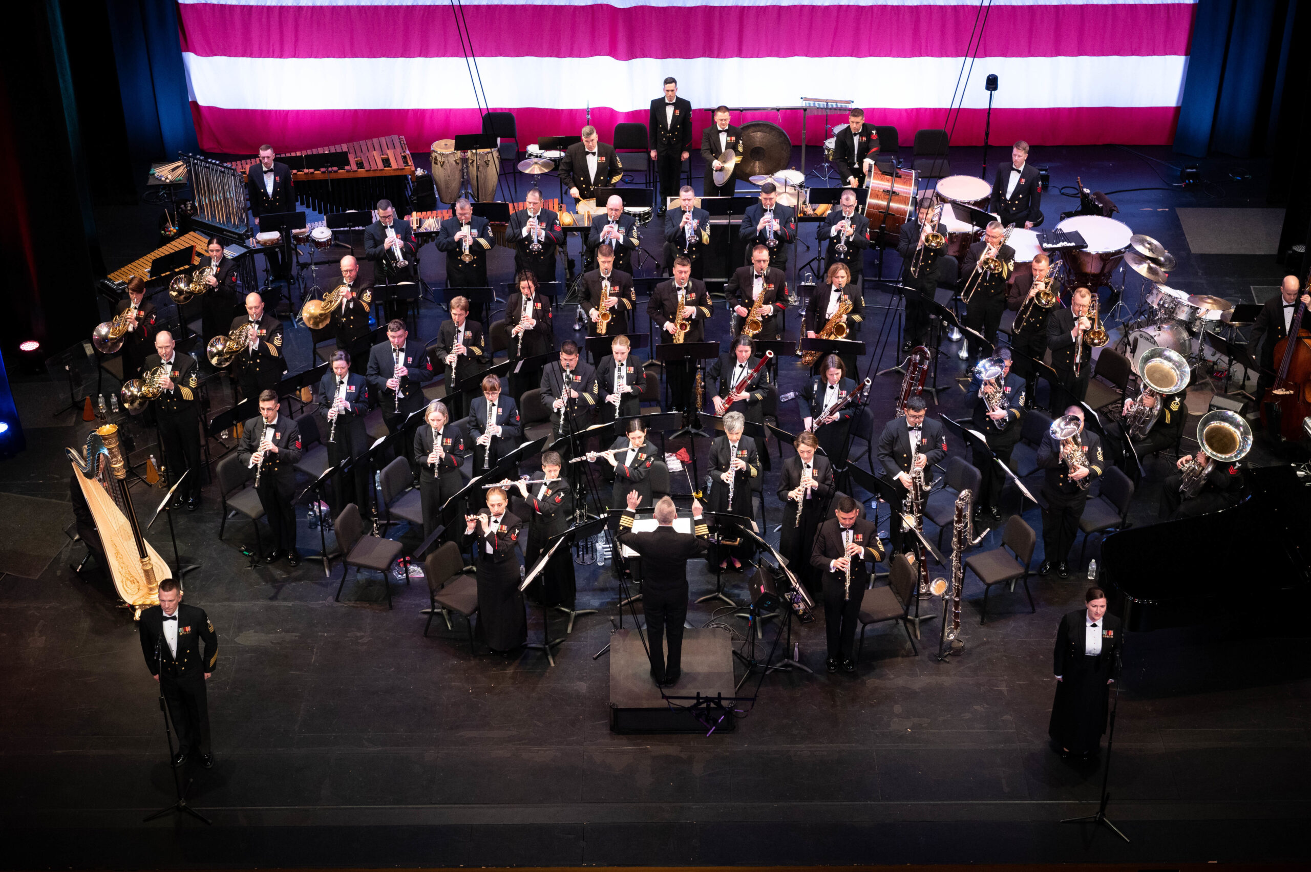 United States Navy Concert Band performing